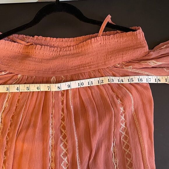 Anthropologie Floreat Orchard off shoulder lace dress size XS - Picture 11 of 11